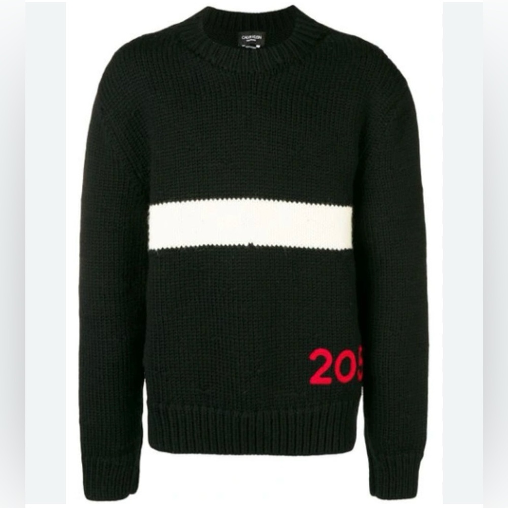 Calvin Klein 205W39NYC sweater. Heavy. Gently used.